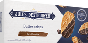Jules Destrooper Butter Crisps with Dark Belgian Chocolate 12 x 100g