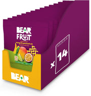 Bear Fruit SNACK PACK Mango & Passionfruit 14 x 30g