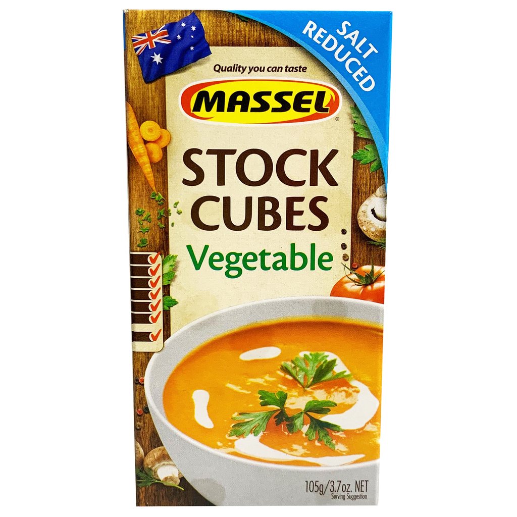 Massel Ultracube SALT REDUCED Vegetable 12 x 105g