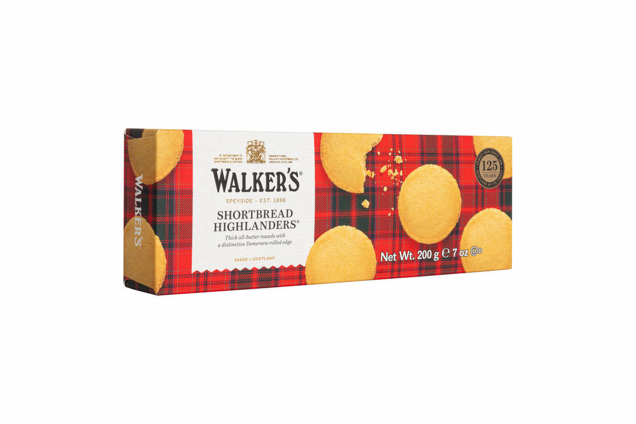 Walkers Highlanders Shortbread 12 x 200g