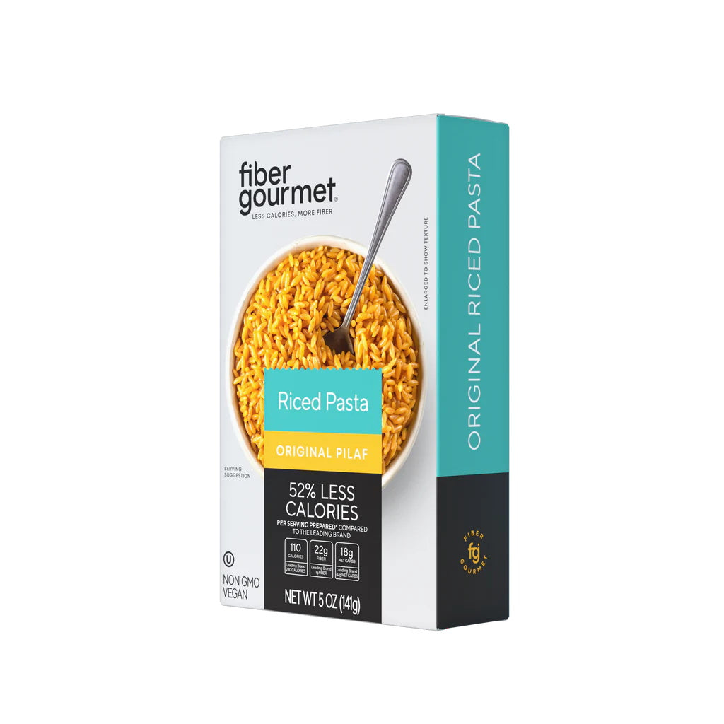 Fiber Gourmet Original Riced Pasta 12 x 141g (5oz)