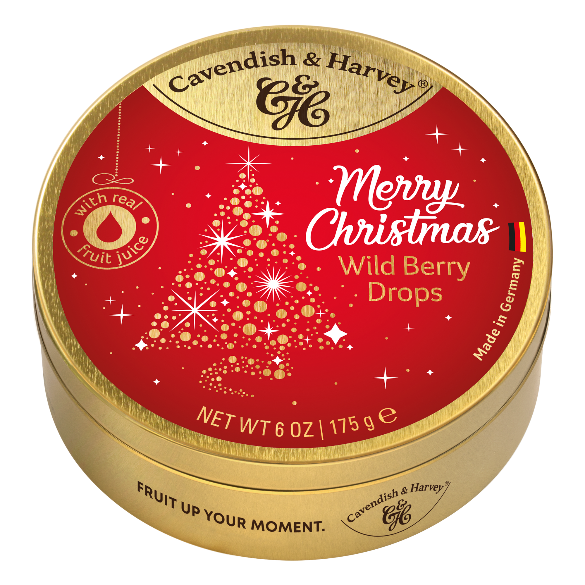 Cavendish & Harvey Merry Christmas Wild Berry Drops NK 9 x 175g