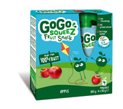GoGo SqueeZ Apple 5 x 4 x 90g