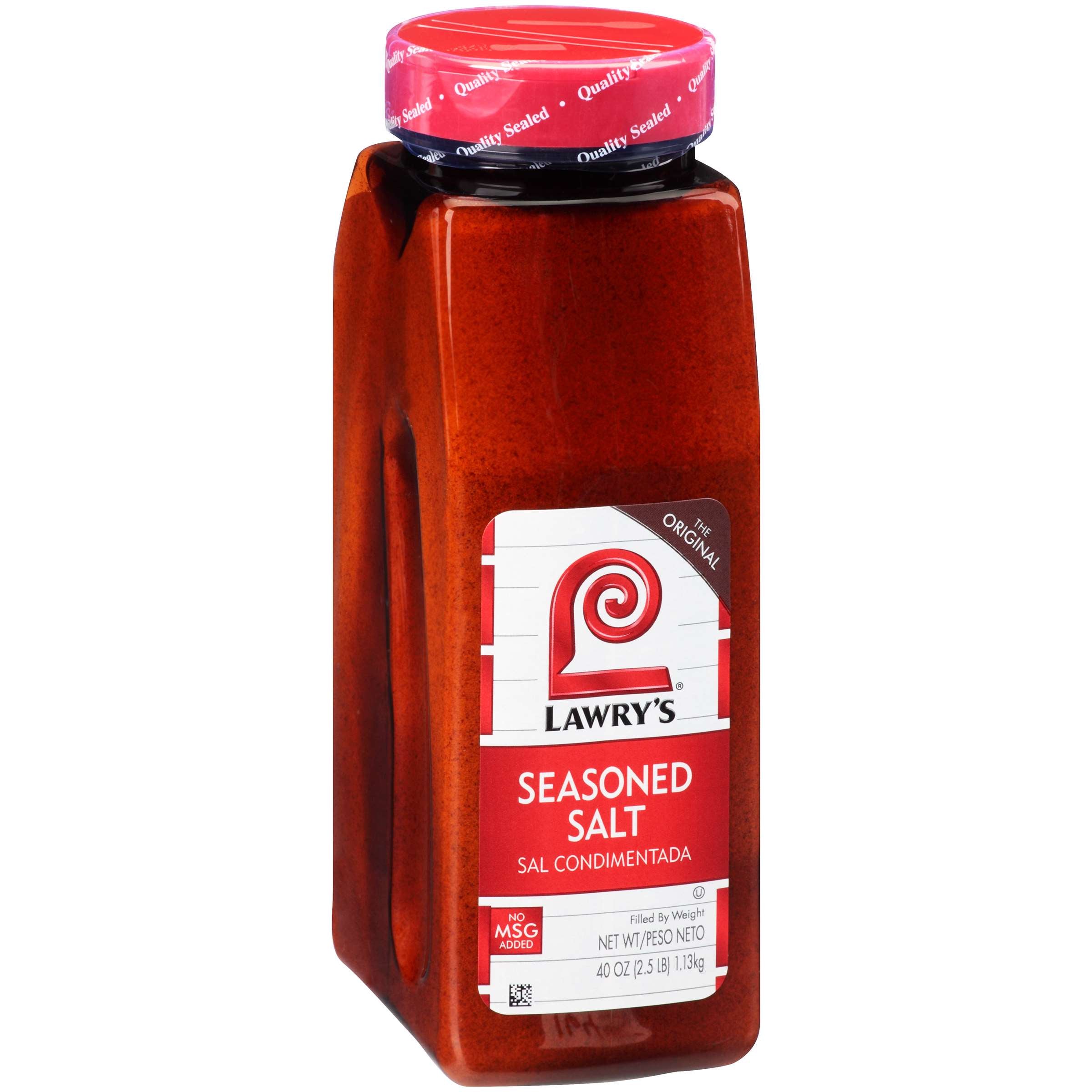 Lawrys Seasoned Salt Shaker 6 x 1.13kg (40oz)