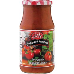 All Joy Sauces Spaghetti Bolognaise 12 x 485g