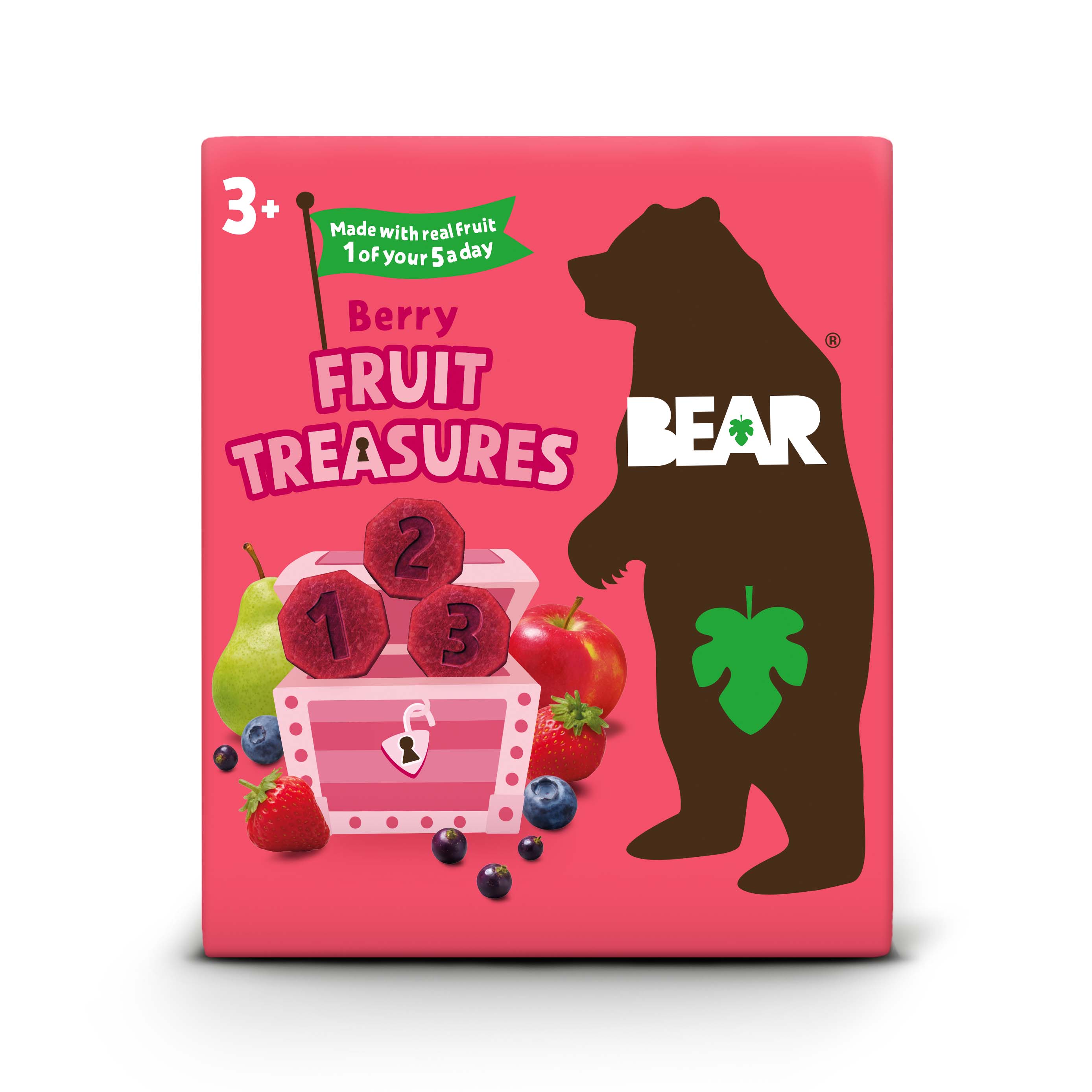 Bear Treasures Berry 4 x 5 x 20g
