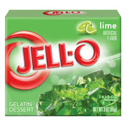 Jell-o Lime 24 x 85g (3oz)