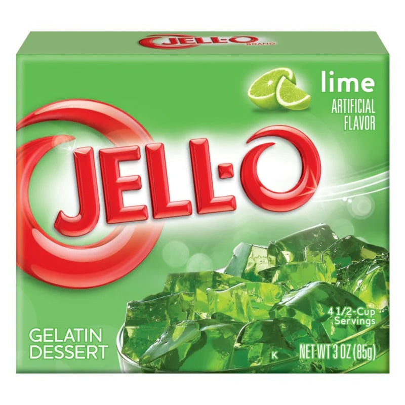 Jell-o Lime 24 x 85g (3oz)