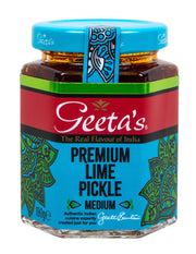 Geetas Premium Lime Pickle  6 x 190g