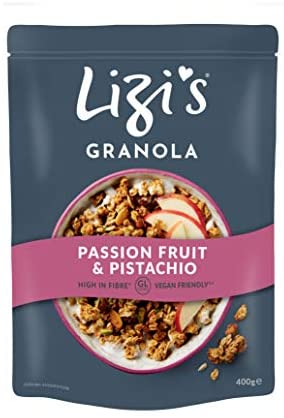 Lizis Passionfruit & Pistachio Granola 5 x 400g