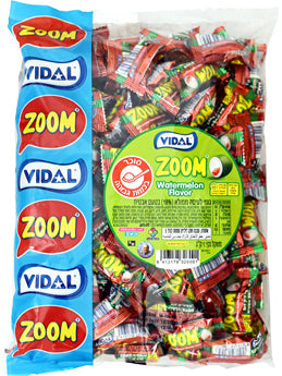Vidal  Zoom watermelon Bubblegum 6 x 1kg (110 units approx)
