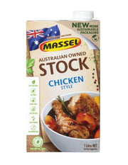 Massel Organic Liquid Stock Chicken Style  6 x 1L
