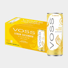 Voss Lemon Cucumber Cans 10 x 330ml