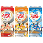 Coffee Mate Liquid Variety Pack Single Serve Creamer 3 x 50 x 11ml (.37floz)