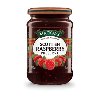 Mackays Preserve Raspberry 6 x 340g