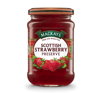 Mackays Preserve Strawberry 6 x 340g