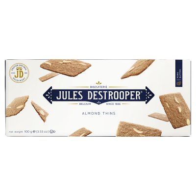 Jules Destrooper Almond Thins 12 x 100g