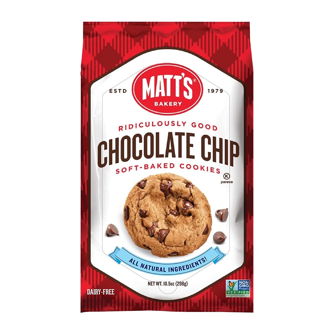 Matt's Cookies Chocolate Chip 6 x 298g