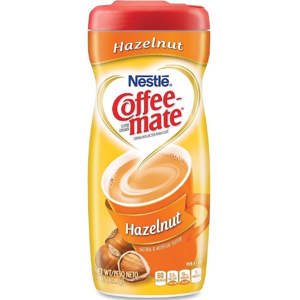 Coffee Mate Powder Hazelnut 6 x 425.2g
