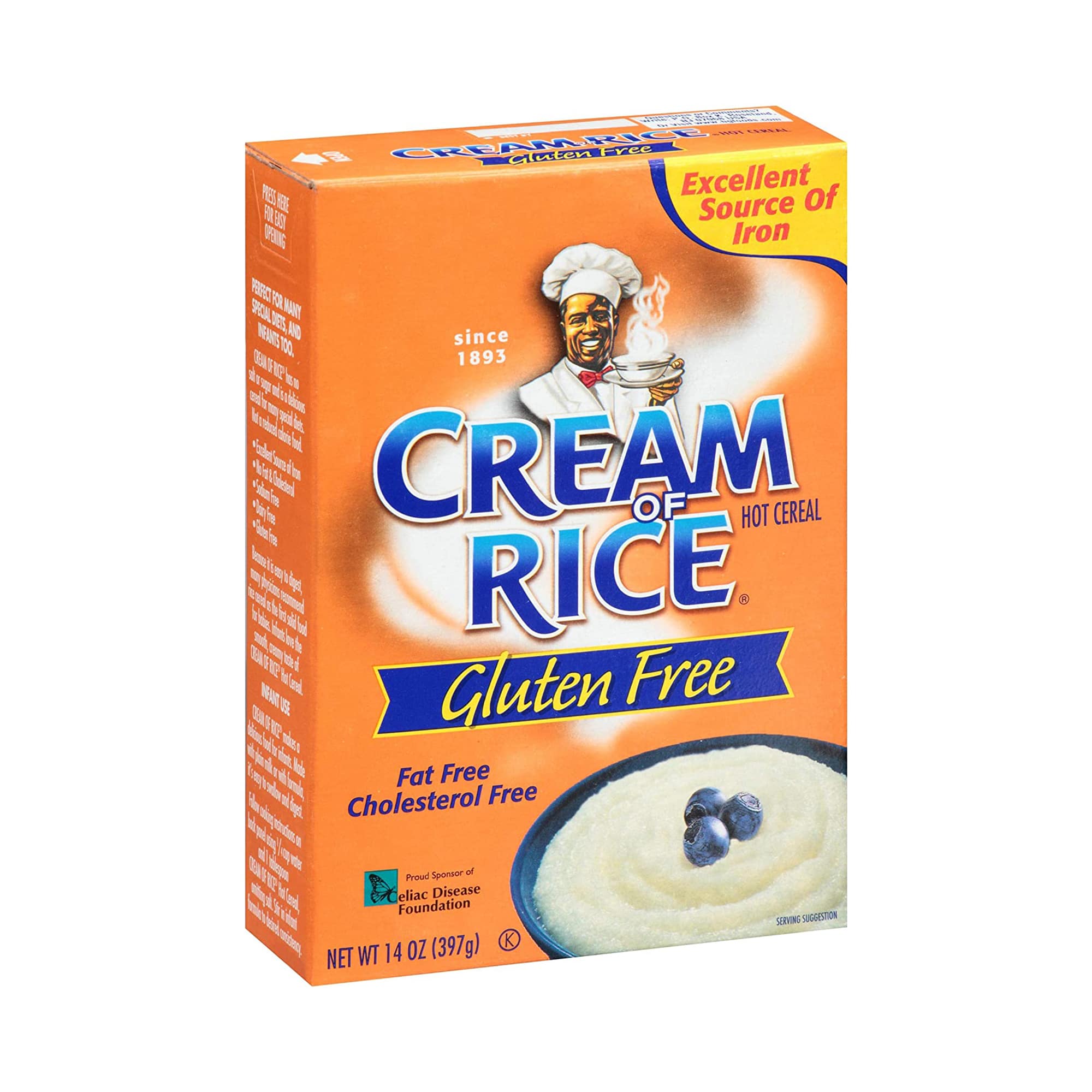 Cream of Rice Hot Cereal 12 x 397g (14oz)