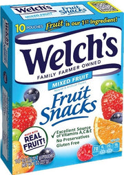 Welchs Fruit Snacks Mixed Fruit 8 x 227g (8oz) NK