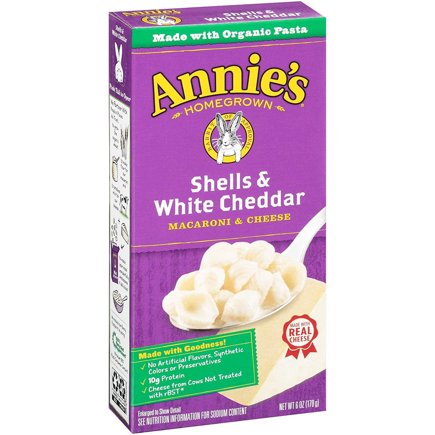 Annies Shells And White Cheddar 12 x 170g (6oz) NK