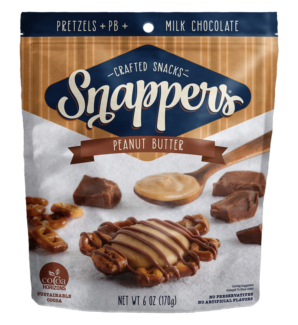 Snappers Peanut Butter Milk Chocolate 6 x 170g (6oz)