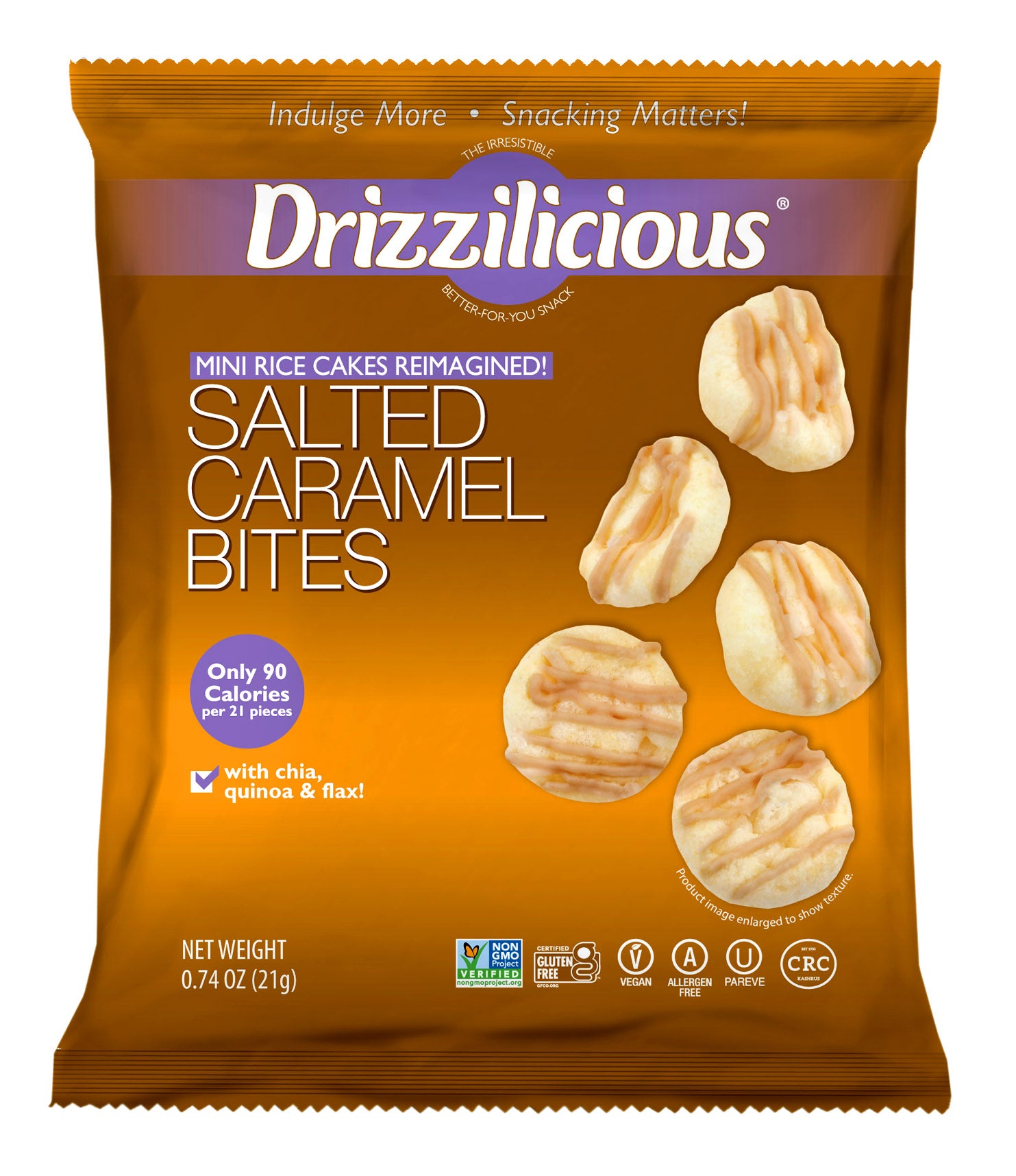 Drizzilicious SMALL Salted Caramel 80 x 21g