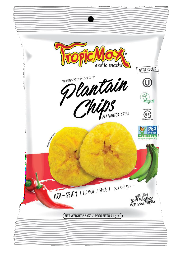 Tropicmax Plantain Chips Spicy 24 x 57g