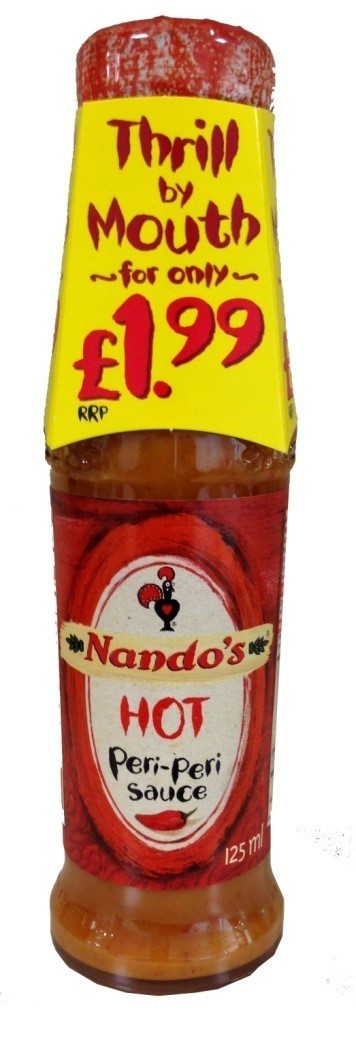Nandos Sauce Peri-Peri Hot 6 x 125ml