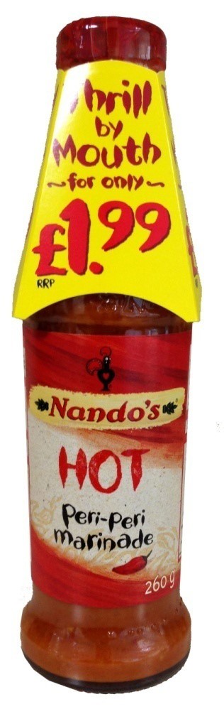 Nandos Marinade Peri Peri Hot 6 x 260g