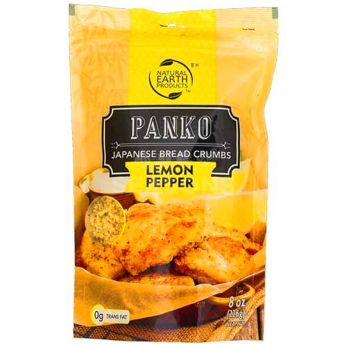 Natural Earth Products Lemon Pepper Panko 12 x 226g