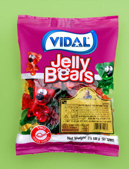 Vidal Jelly Bears Fruit Gummies 20 x 500g