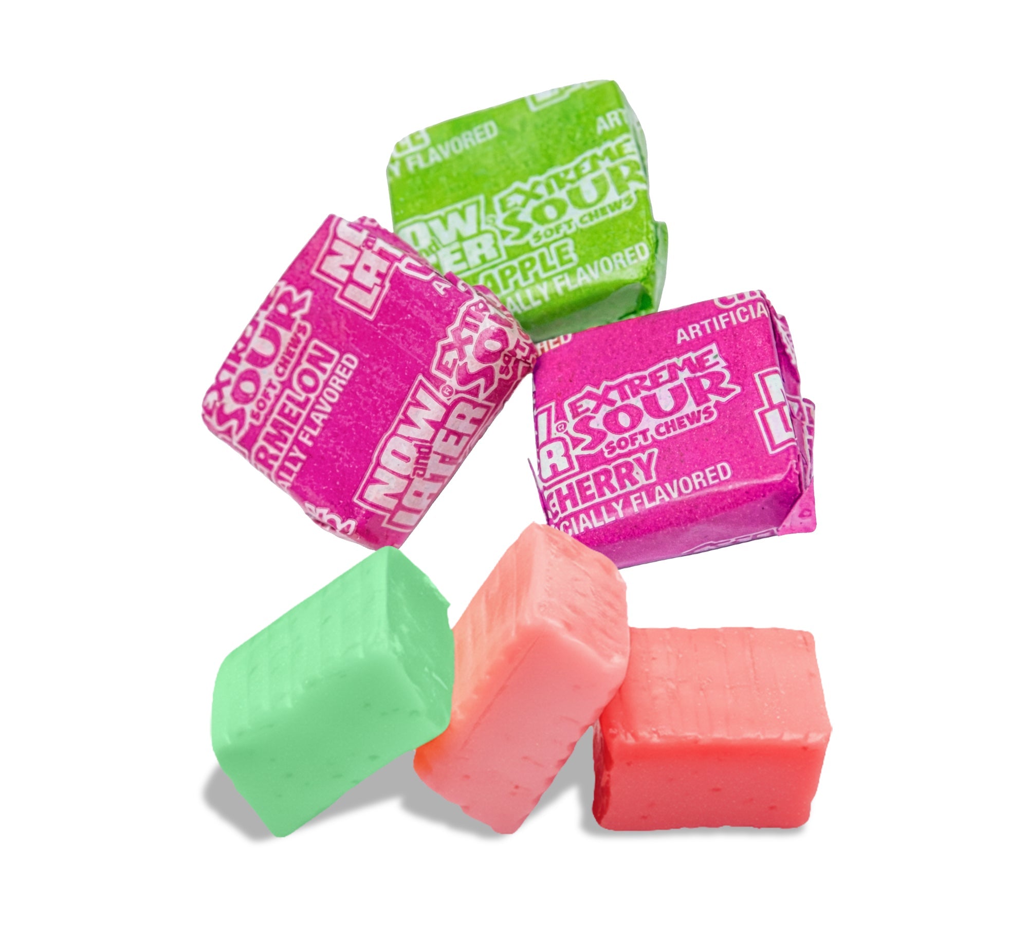 BULK Now & Later Extreme Sour Assorted 3 Flavour 1kg