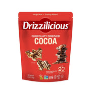 Drizzilicious Cocoa Drizzled Popcorn, 128g - gluten-free, kettle-cooked and non-GMO.