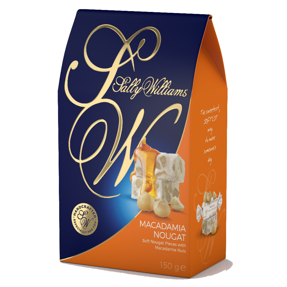 Sally Williams GIFT BOX Nougat Roasted Macadamia  10 x 150g