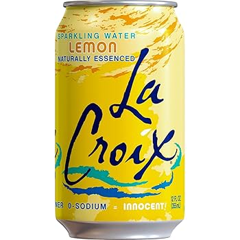 La Croix Sparkling Lemon 24 x 355ml