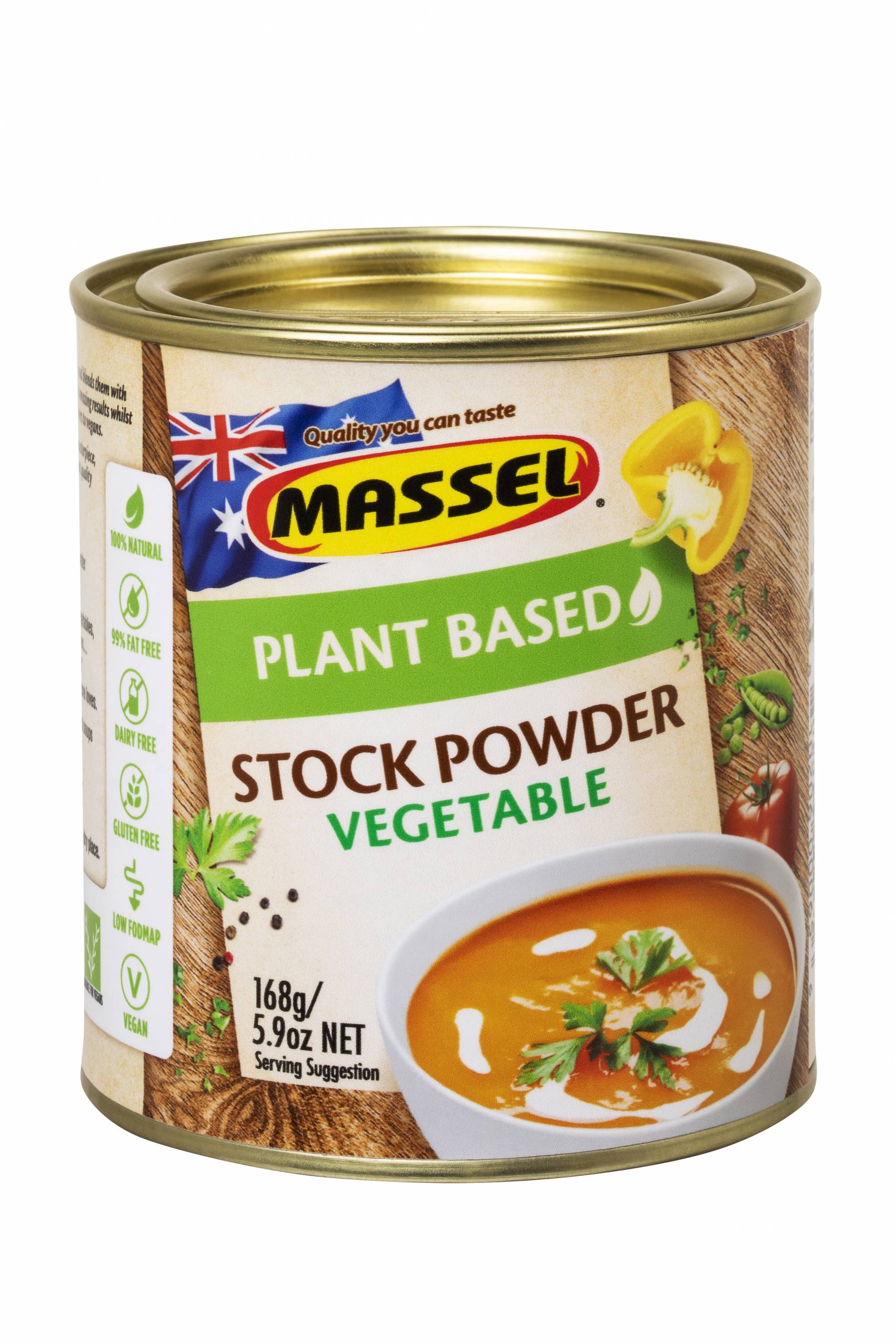 Massel Powder Tub Vegetable 6 x 168g