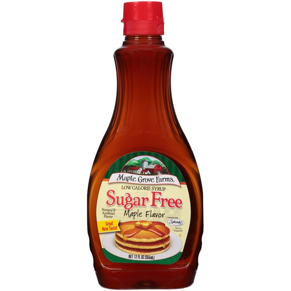 Maple Grove Sugar Free Syrup 12 x 355ml (12fl oz)