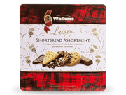 Walkers Tin Chocolate Shortbread Assortment 6 x 300g