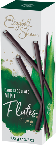 Elizabeth Shaw Dark Mint Flutes 10 x 105g