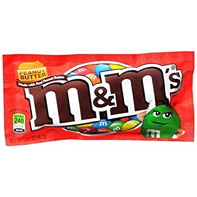 M&M Peanut Butter 24 x 46.2g (1.63oz)