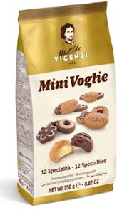 Vicenzi Minivoglie Assorted Pastries Dairy 10 x 250g
