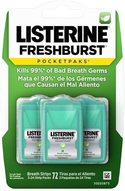 Listerine Freshburst 6 x 3pk