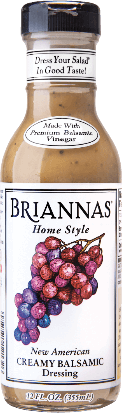 Briannas Creamy Balsamic Dressing 6 x 355ml - NK