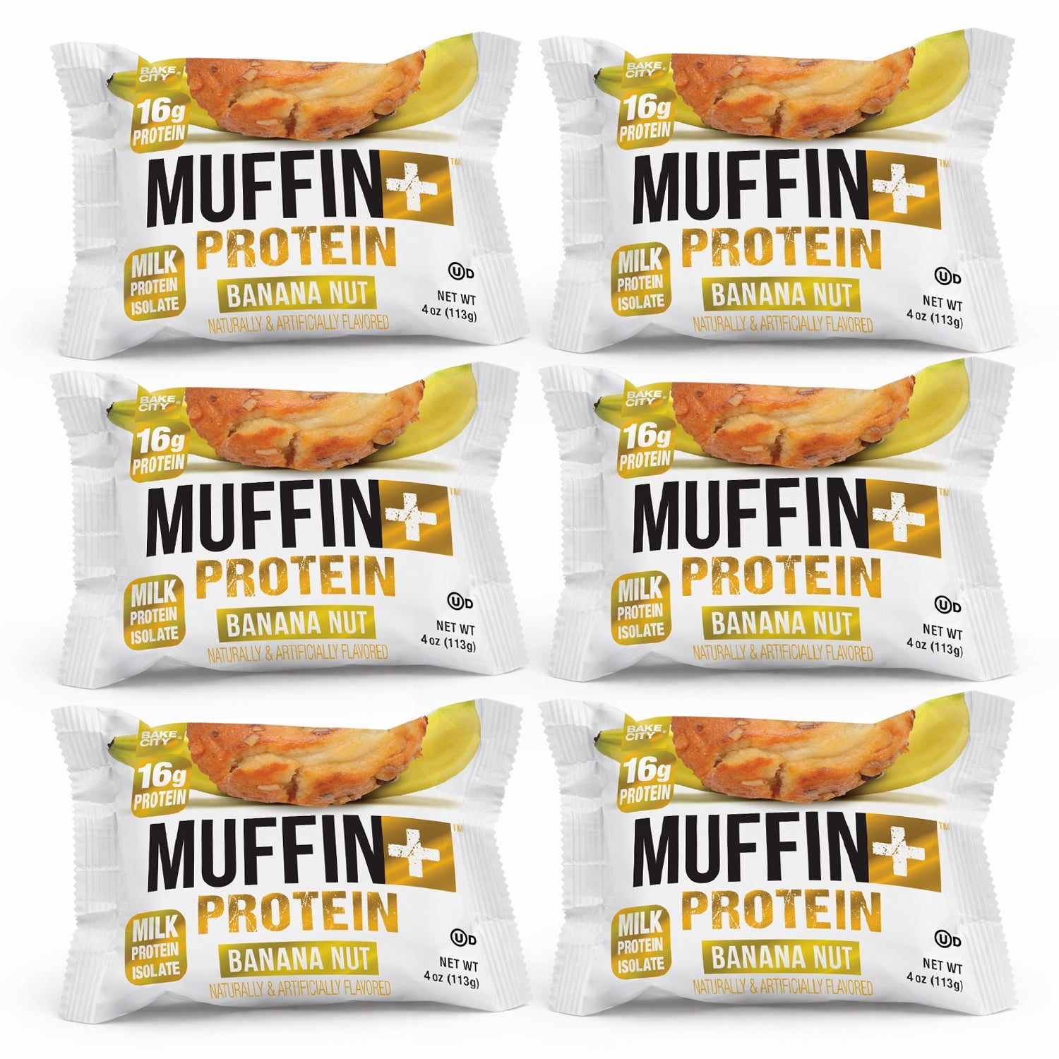 Bake City Muffin + Protein Banana Nut  6 x 113g (4oz)