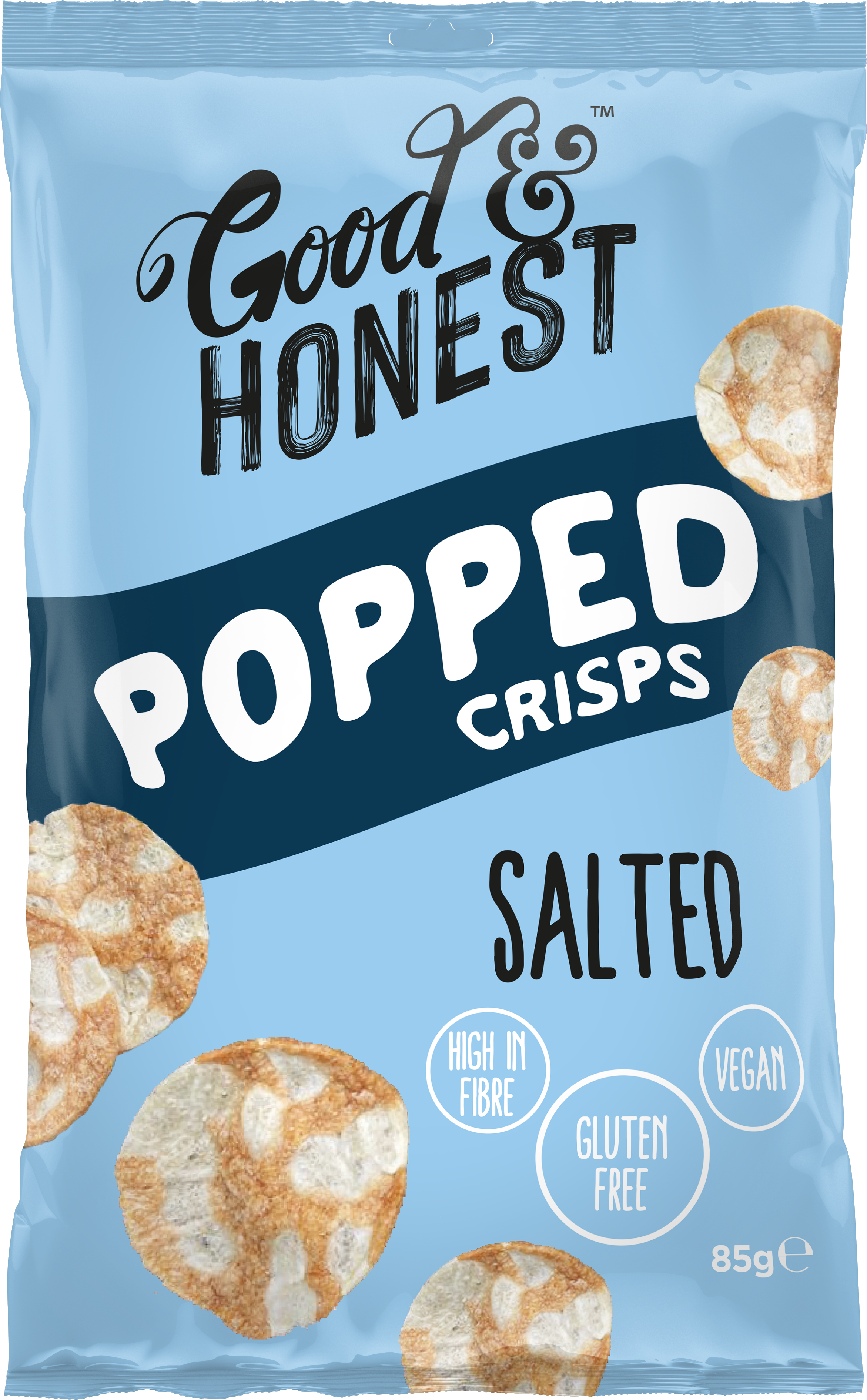 Good & Honest Chips Core Sea Salt 8 x 85g