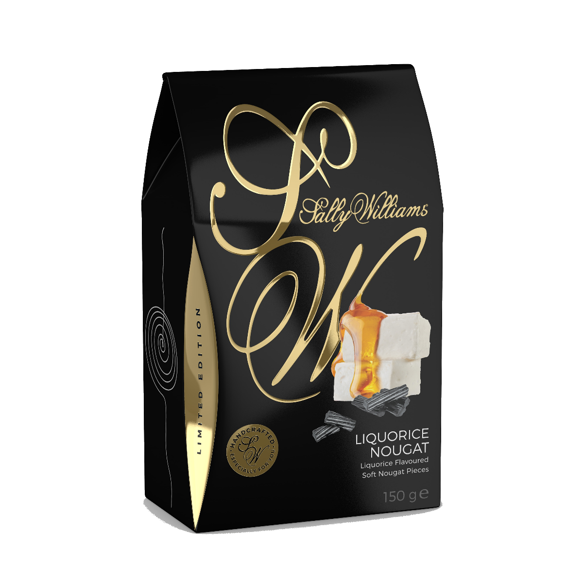 Sally Williams Liquorice Nougat bar