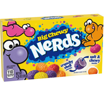 Nerds Big Chewy Theater Box NK 12 x 120g (4.25oz)