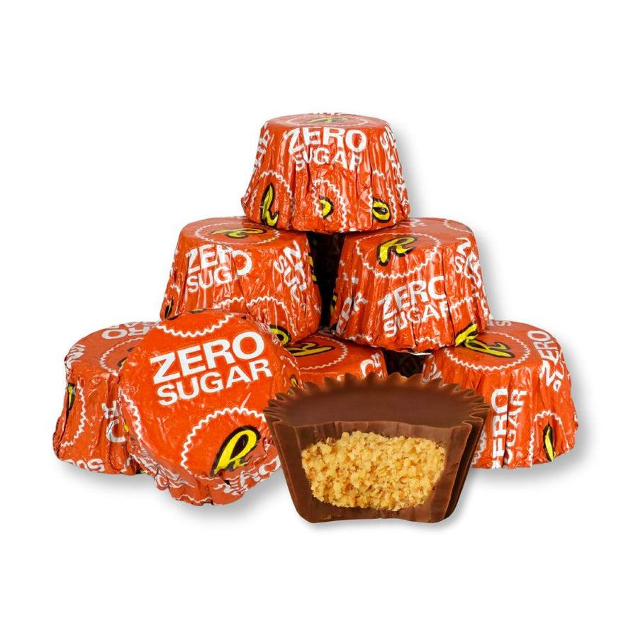 BULK Reese's Miniature Cups Zero Sugar Milk Chocolate & Peanut Butter  1kg